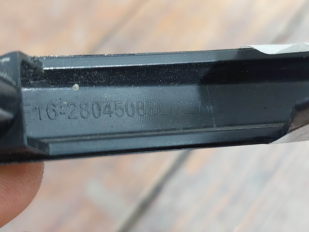 Молдинг заднего бампера левый Jetour Dashing 22-нв Б/У Оригинал F162804508BL