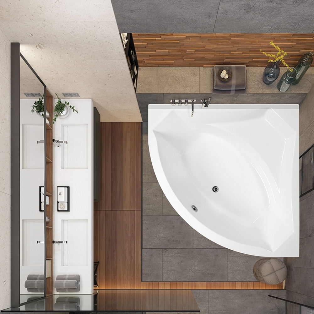 Акриловая ванна Vagnerplast VERONELA CORNER 140x140