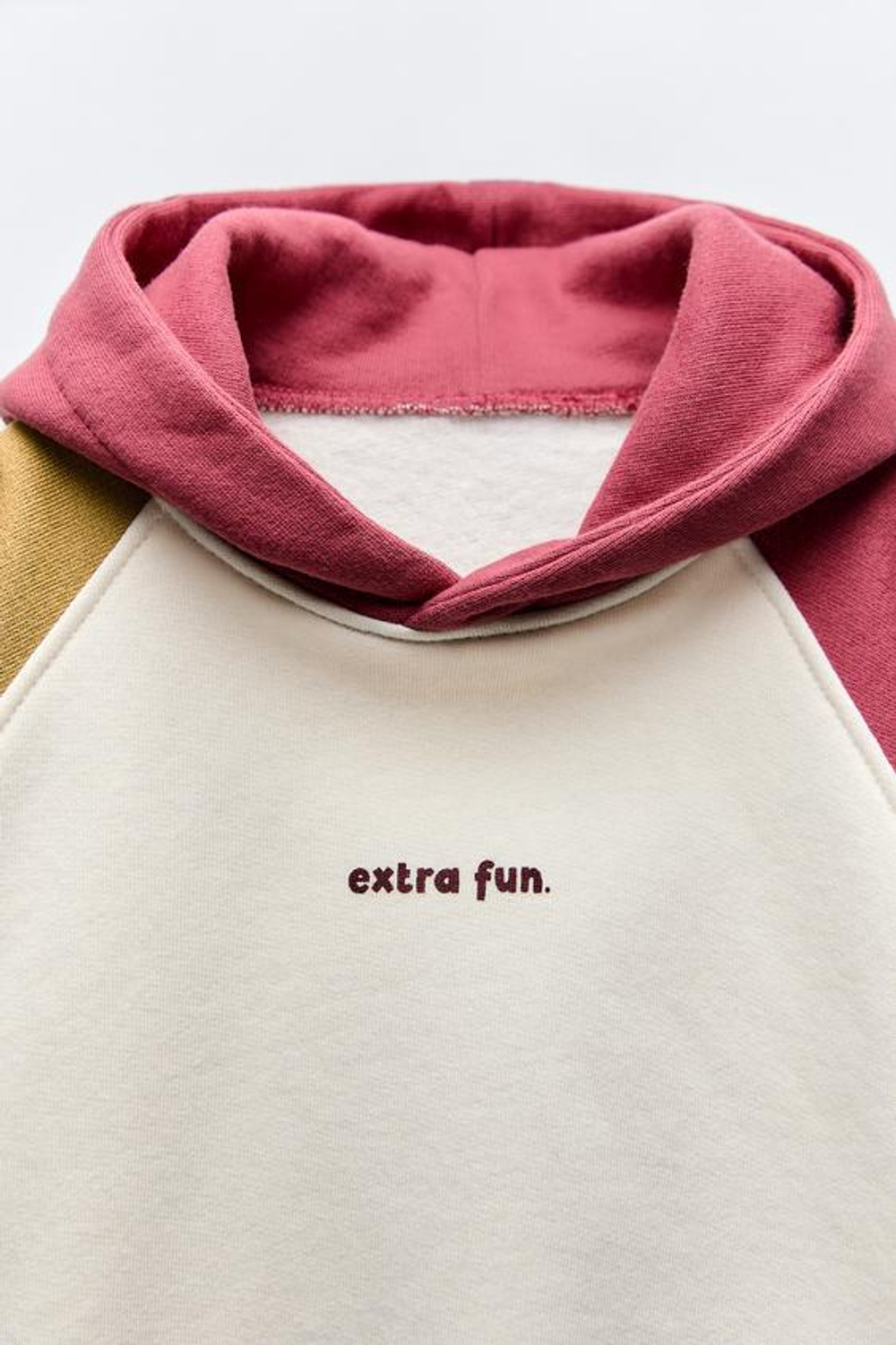 ZARA ТОЛСТОВКА ИЗ МЯГКОЙ ТКАНИ, РАЗНОЦВЕТНЫЙ