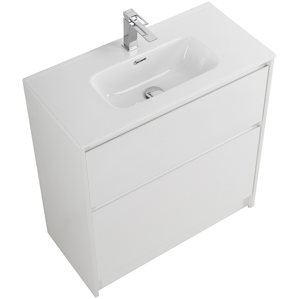 Тумба под раковину BelBagno Kraft 39 70 KRAFT39-700/390-2C-PIA-BO Bianco Opaco