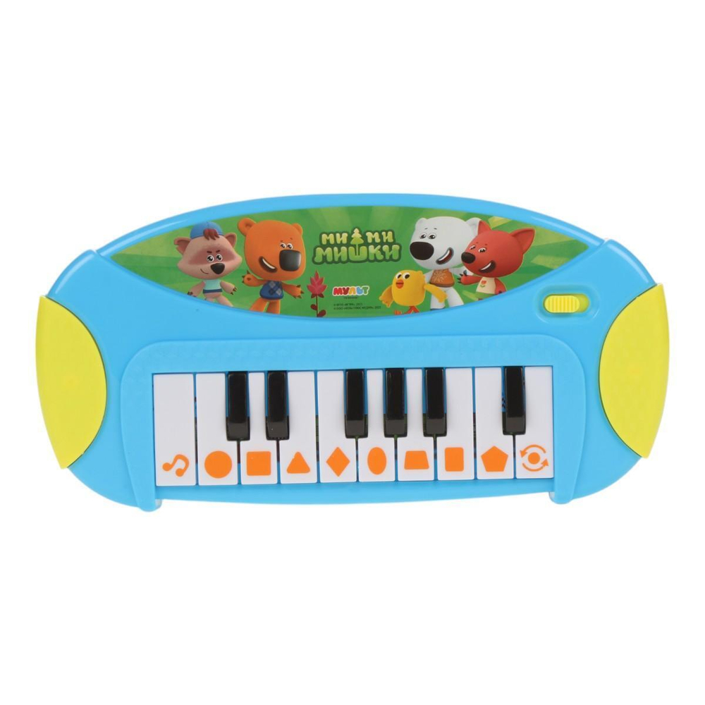 Пианино "Ми-ми-мишки" 35+песен, звуков и стихов, на бат. в коробка ZY1246550-R (Умка)