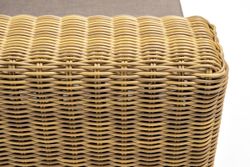 "Боно" лаунж-зона из искусственного ротанга, цвет соломенный