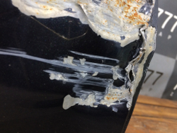 Дверь задняя правая Hyundai Santa Fe 2 (CM) 05-12 Б/У Оригинал 770042B030