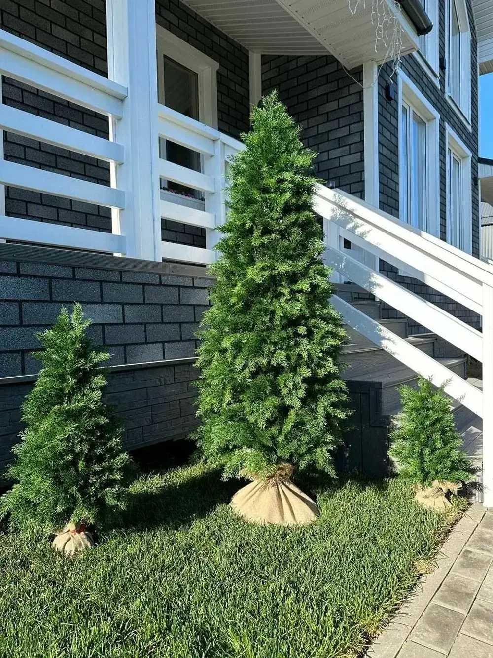 Туя искусственная (Литая хвоя) 210 см / 2,1 м