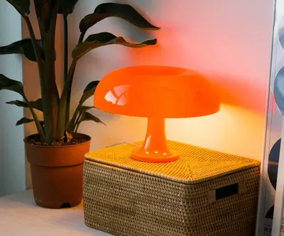 Лампа настольная Shroom, оранжевая