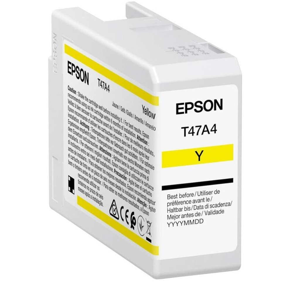 Картридж EPSON T47A (C13T47A400) для SC-P900 желтый