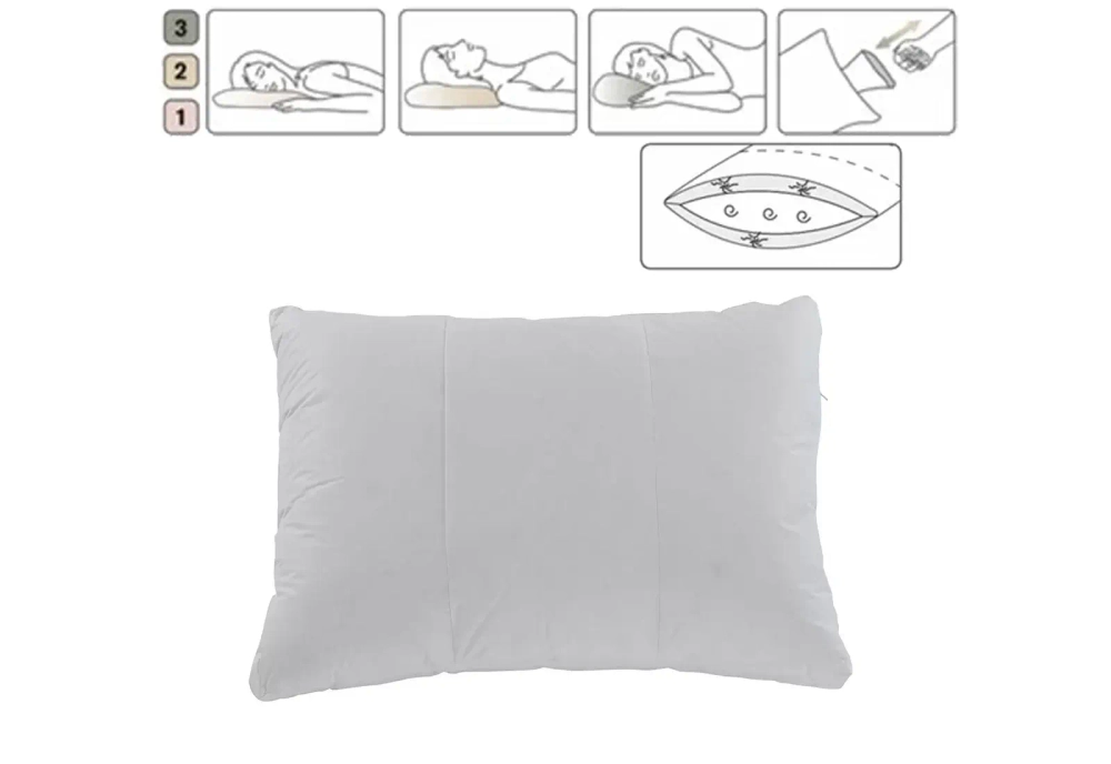 Подушка пуховая трехкамерная 50х75 Christian Fischbacher Gstaad