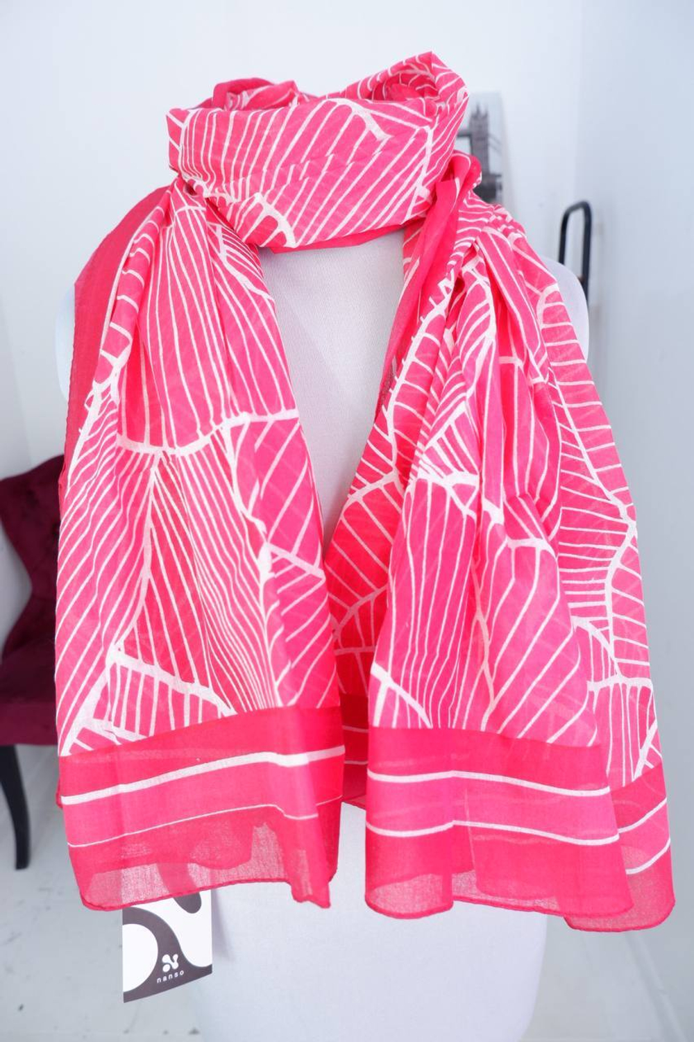 Палантин Nanso для изысканного образа, новый