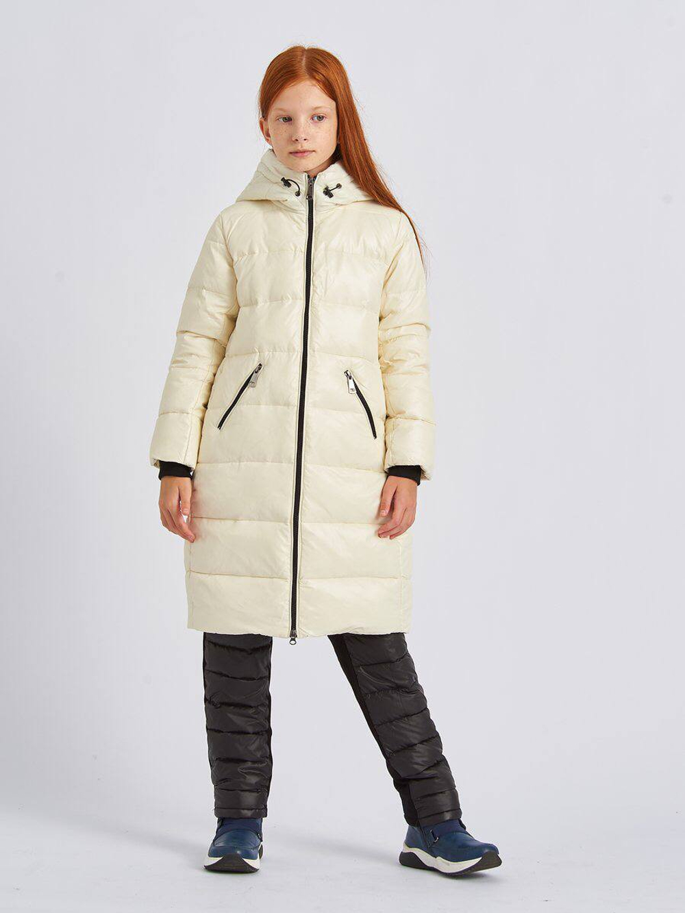 Пальто для девочки Buba Cream Moncler