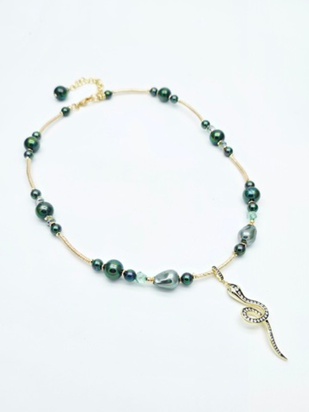 91004047 Колье Selena Pearls