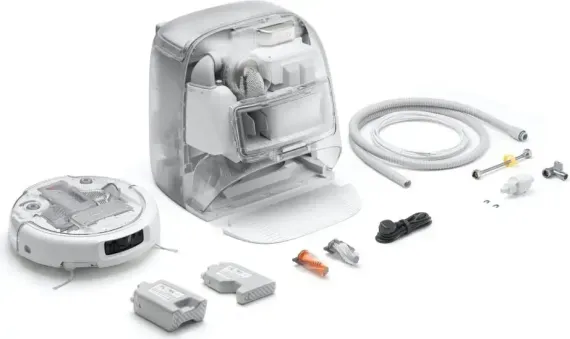 Робот-пылесос DJI ROMO P (версия с автоматической подачей и сливом воды)