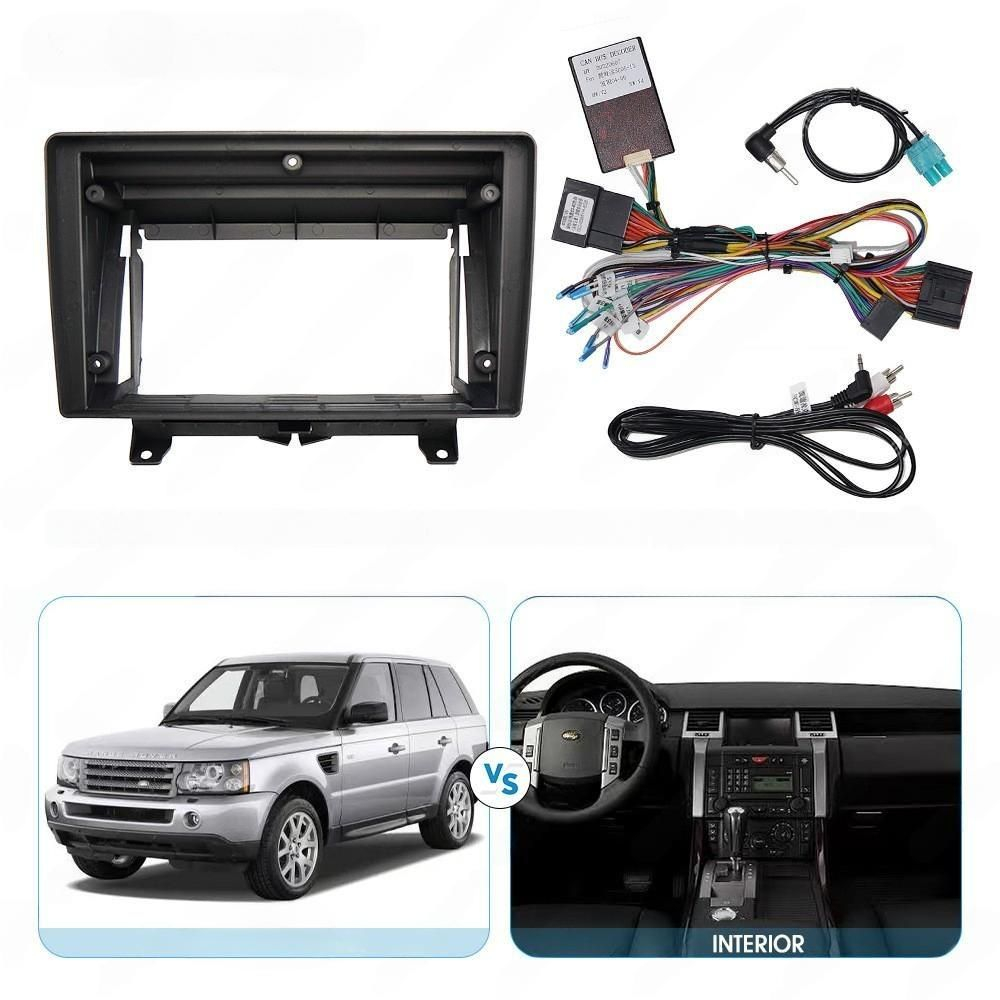 установочный комплект LAND ROVER RANGE ROVER SPORT 2005-2009, рамка + проводка KB-SF-9307