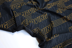 KEEP MOVING - Футер 3х-нитка ПЕТЛЯ, компакт пенье (1420 Маша)