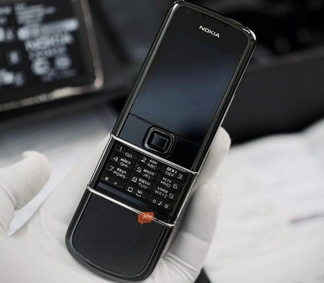 Мобильный телефон Nokia 8800 Sapphire Arte Black (Черная кожа, сапфир)