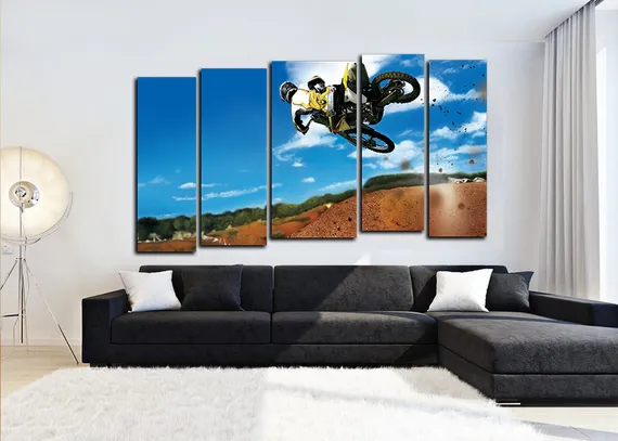 Модульная картина " Крутой вираж "