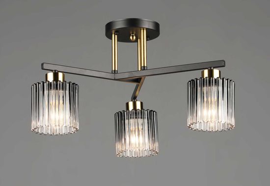 6787/3 BK+COP (4) Люстра RL