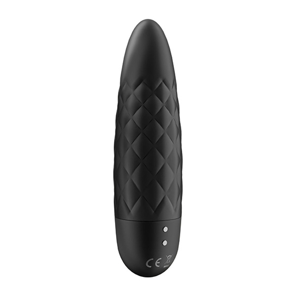 Черная вибропуля 9,5см Satisfyer Ultra Power Bullet 5 Vibrator Black