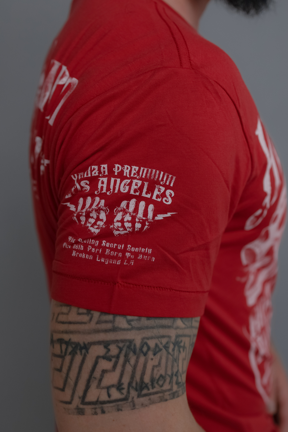Футболка красная Yakuza Premium 3806
