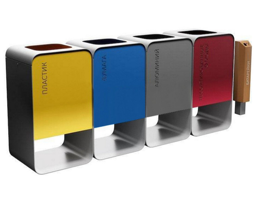 Урна для раздельного сбора мусора Тенорис