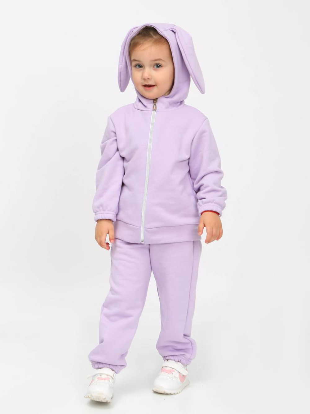 Костюм д/девочки КМ-800/3 "Мультик-3" р.104 сиреневый (Ивашка)