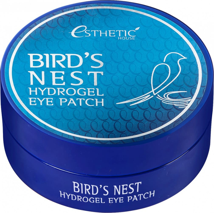 Патчи для век Esthetic House Bird's Nest Hydrogel Eye Patch гидрогелевые с экстрактом Ласточкиного гнезда 60 шт
