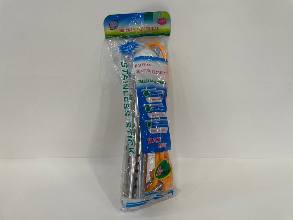 2.5 кВт / Водонагреватель для бассейна иммерсивный нагрев погружной (2,5 кВт), электрический тен (1 шт.)