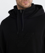 Худи Emporio Armani - черный(3D1MDW 1JWPZ)