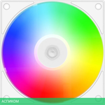 Вентилятор для корпуса ID-Cooling AS-140-ARGB-W White