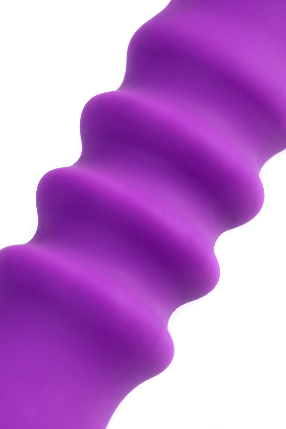 Анальный фаллоимитатор A-Toys Drilly, силикон, фиолетовый, 14 см