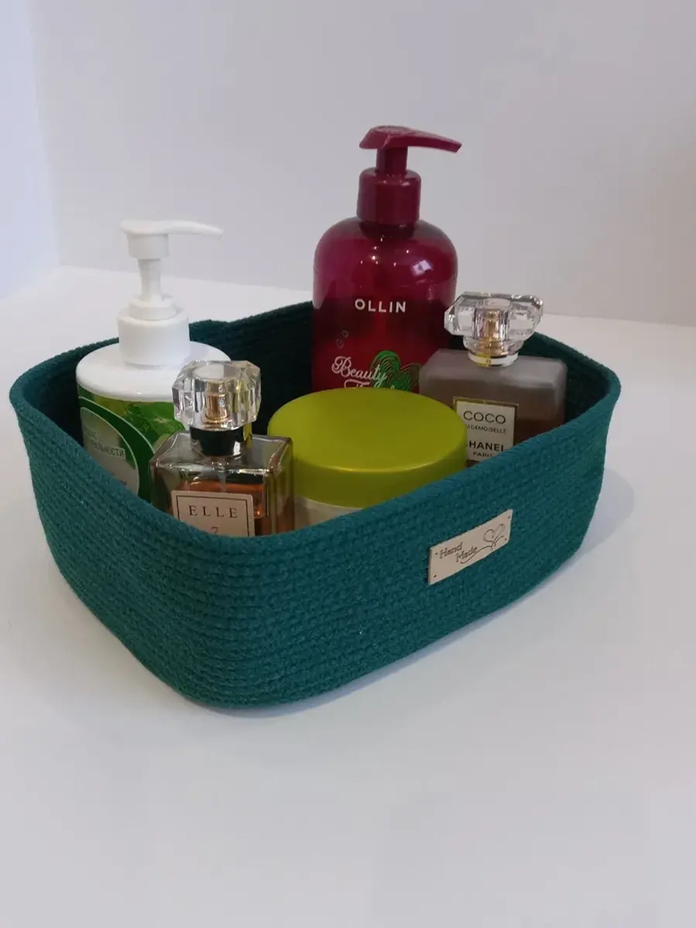 Корзина для хранения плетеная