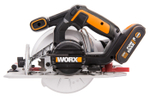 Дисковая пила аккумуляторная WORX WX530