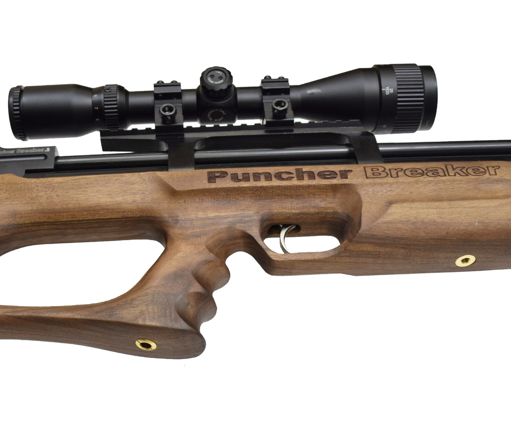 Винтовка пневматическая KRAL ARMS Puncher Breaker 3, кал. 6,35мм, дерево
