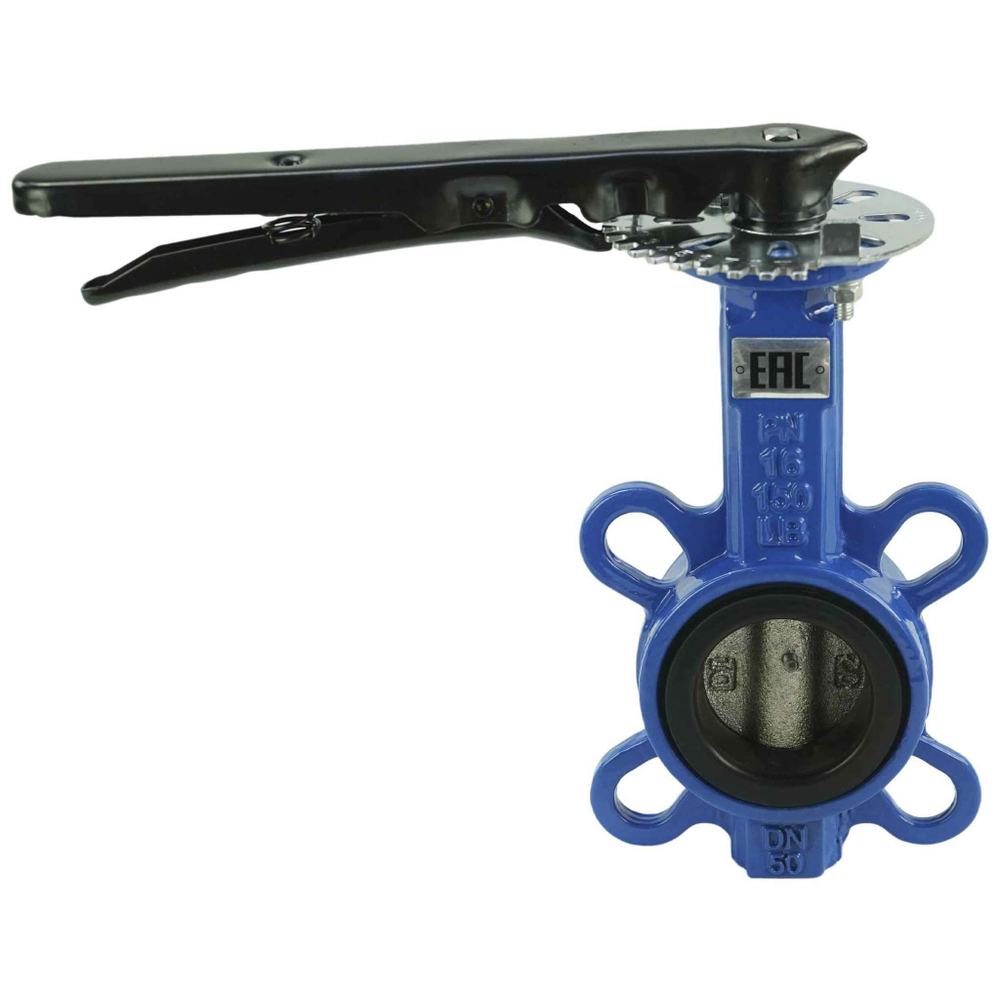 Water Butterfly Valve Elephant GGG50-GGG40 232PSI, body material - cast iron GGG50, disk material - cast iron GGG40, seal - EPDM, handwheel operated