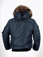 Куртка зимняя с капюшоном с мехом