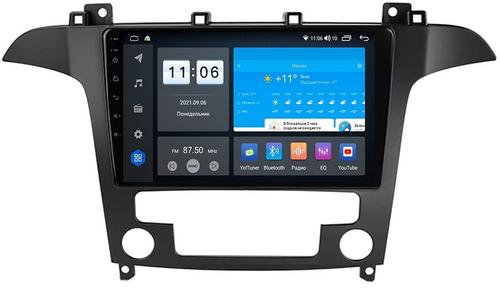 Магнитола для Ford Galaxy / S-Max 2006-2015 (климат) - ZX435R9-7862 Android 10, Быстрая, SIM-слот