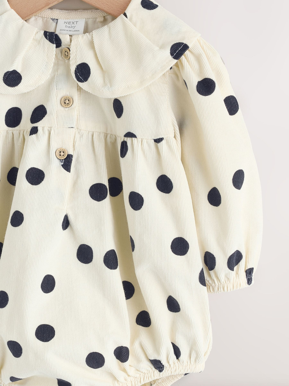 Платье-песочник и колготки в комплекте для девочек Next W59-397, Молочный