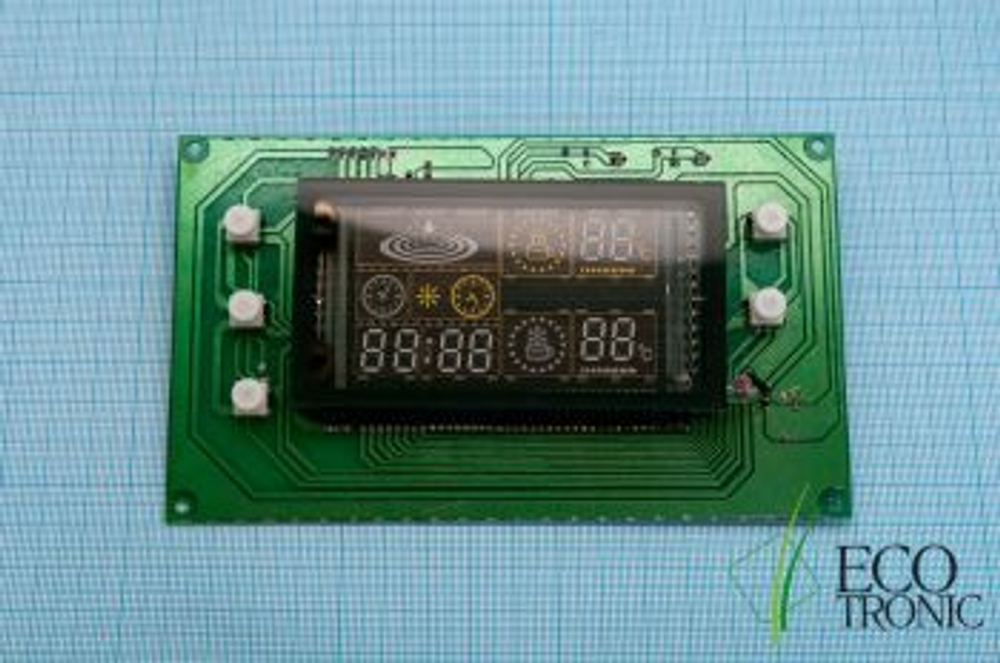 Табло + плата индикации к мод. G21-LFPM, LSPM (VLED) КАРБОН