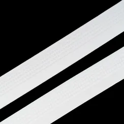 Резинка широкая, белая с узором 35 мм, Германия