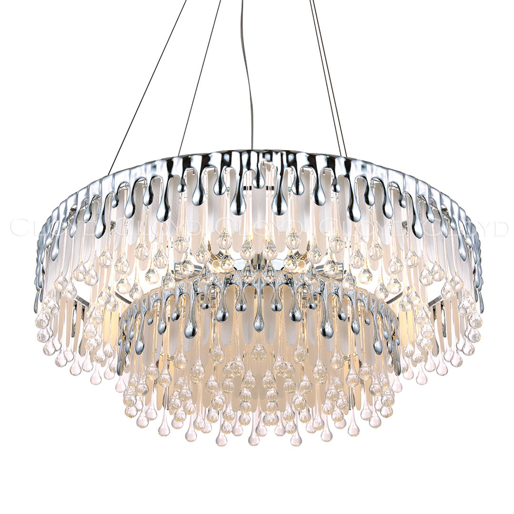 Люстра Cloyd CAPULETTI C18 / Ø79 см - хром (арт.11298)