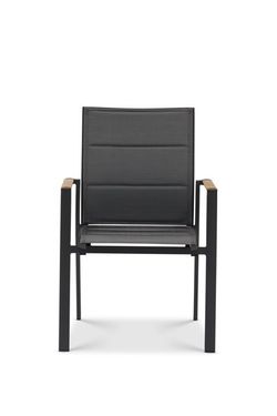 Andy, стул антрацит, алюминий/текстилен