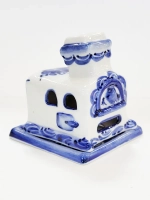 Гжель. Арома-лампа «Печь»