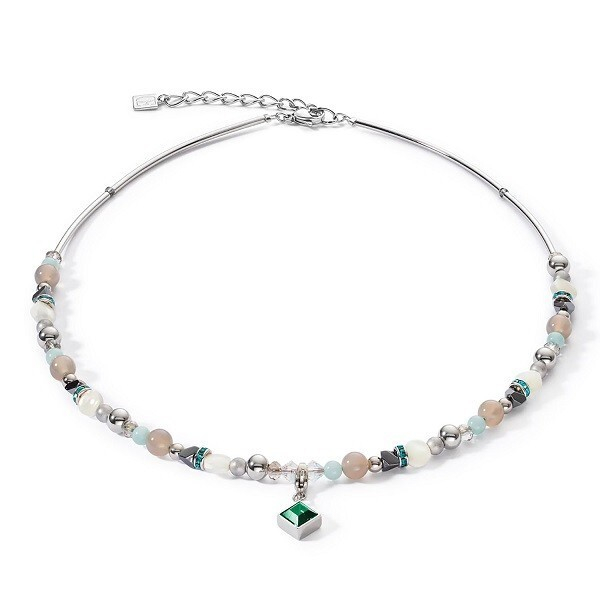 Колье Coeur de Lion Dark Green 4544/10-0521