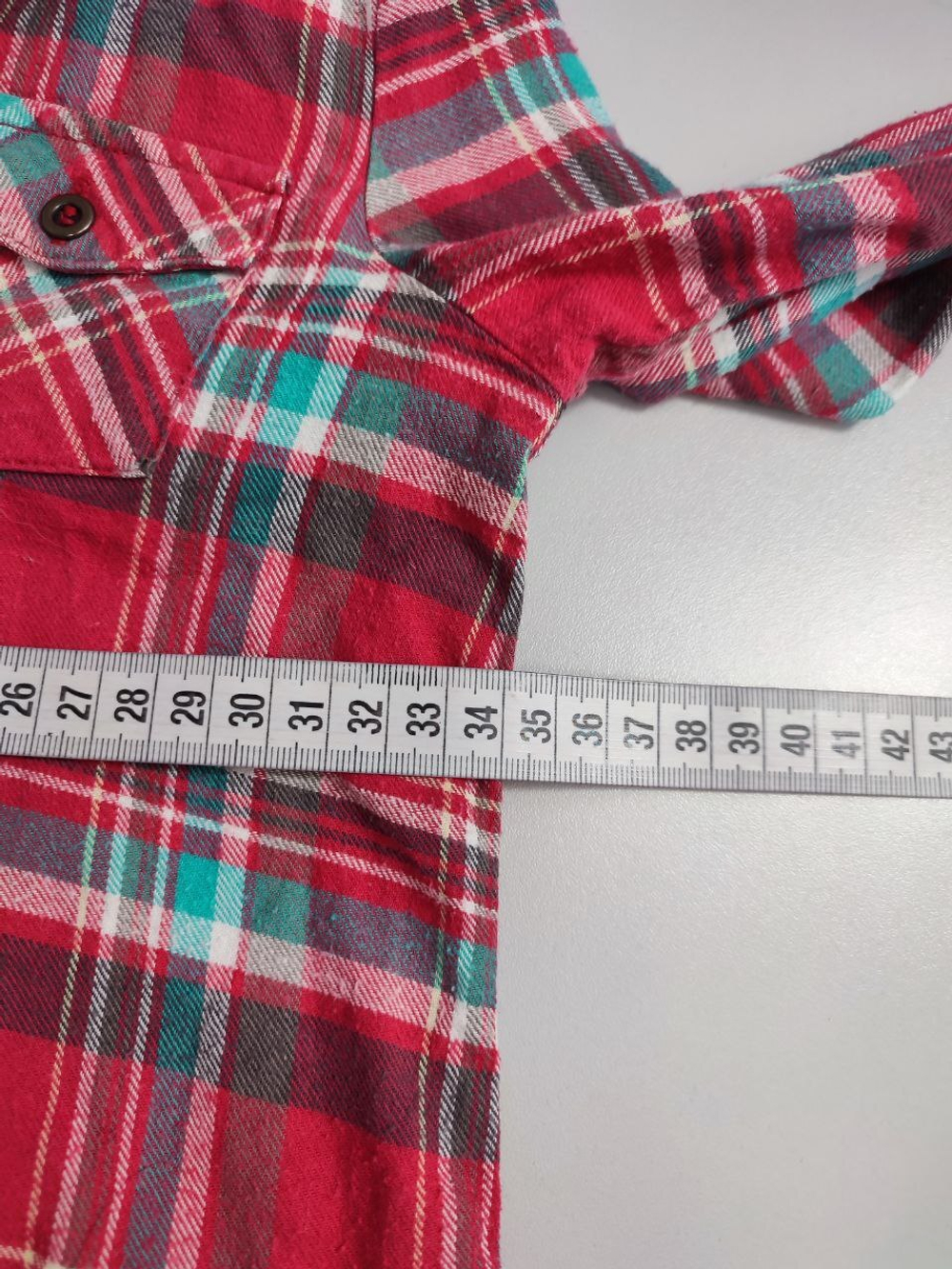 Рубашка LC Waikiki в клетку на 7-8 лет