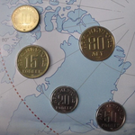 Арктикуголь Шпицберген 2012 года 80 лет набор монет и жетон