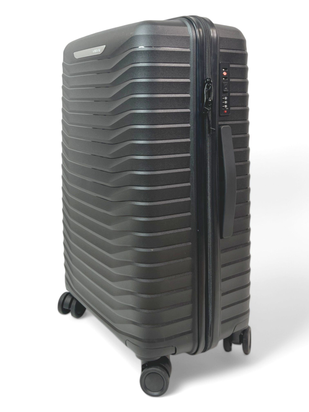 Средний чемодан Bon-Voyage PP Three, Черный, M