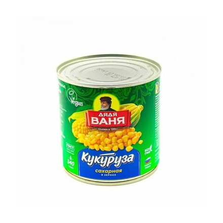 Кукуруза сахарная Дядя Ваня 340 г
