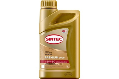 Масло Sintec Premium 9000 5W30 SL/CF A3/B4 (1л) синтетика