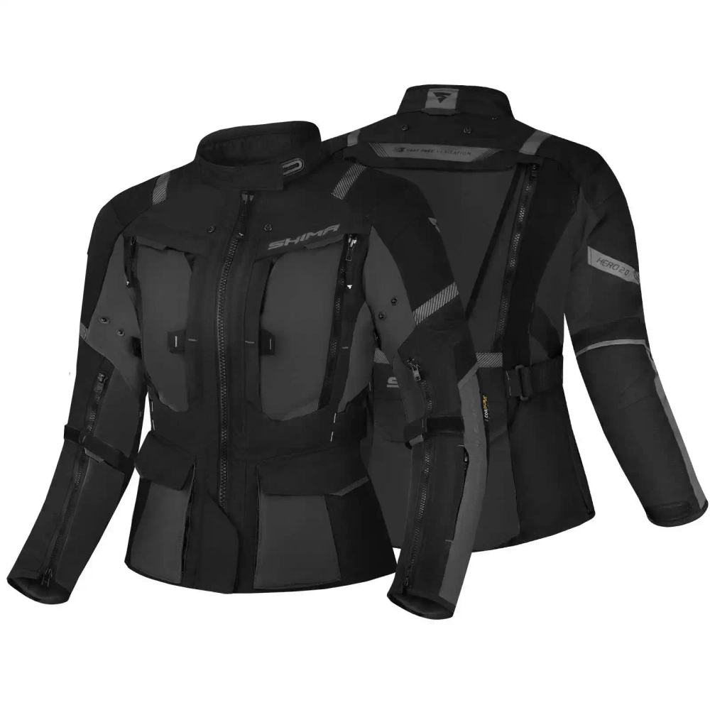 туристическая мотокуртка SHIMA Hero 2.0 Lady Black