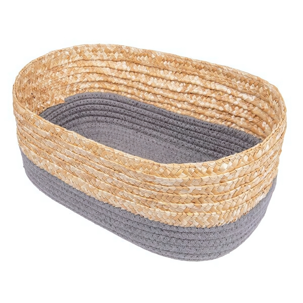 Корзина стеллажная "Сканди", Д330 Ш220 В140, графит