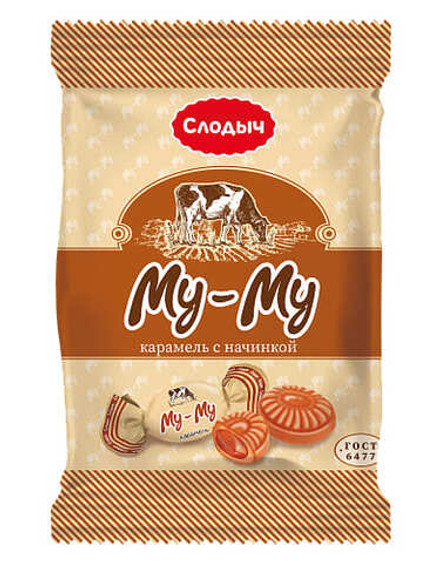 Карамель леденцовая "Му-Му" 200г. Слодыч